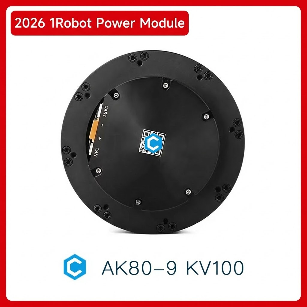 Ak80 9 Dynamic Actuator Robotics - Original CubeMars AK80-9 Aktuatormotor KV100 mit