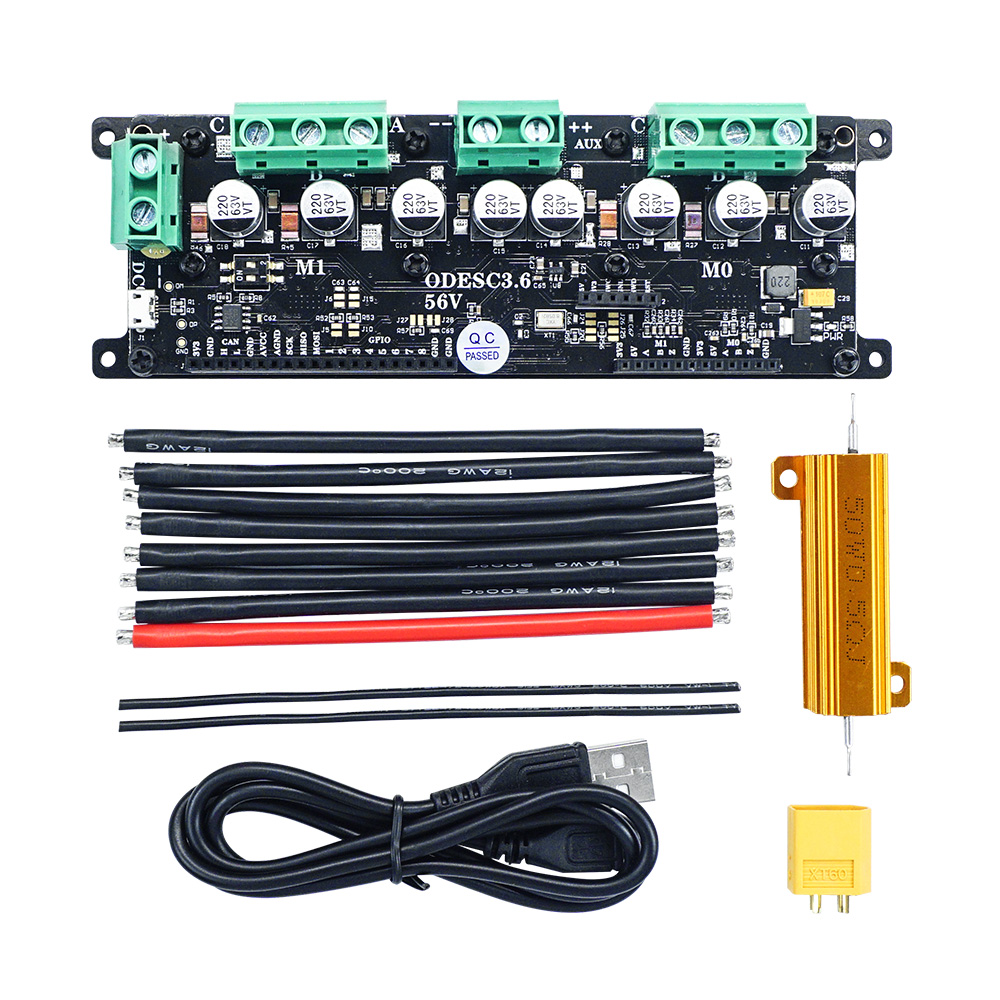 Odrive Dual Brushless Motor Controller - ODESC3.6 Optimiert den leistungsstarken bürstenlosen Motor