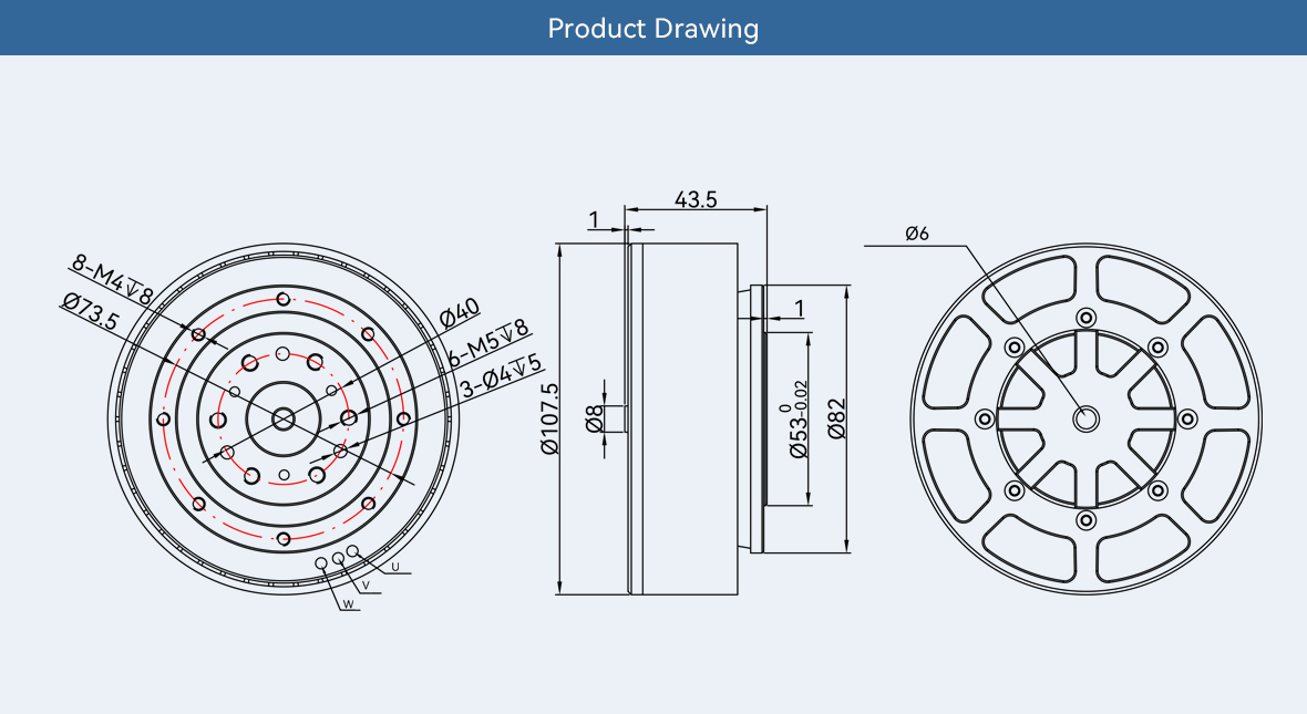 Cubermars AKE90-8 Hochdrehmome – Bldc Planetary Gear Motor 48V High Torque Bewertung und Preis