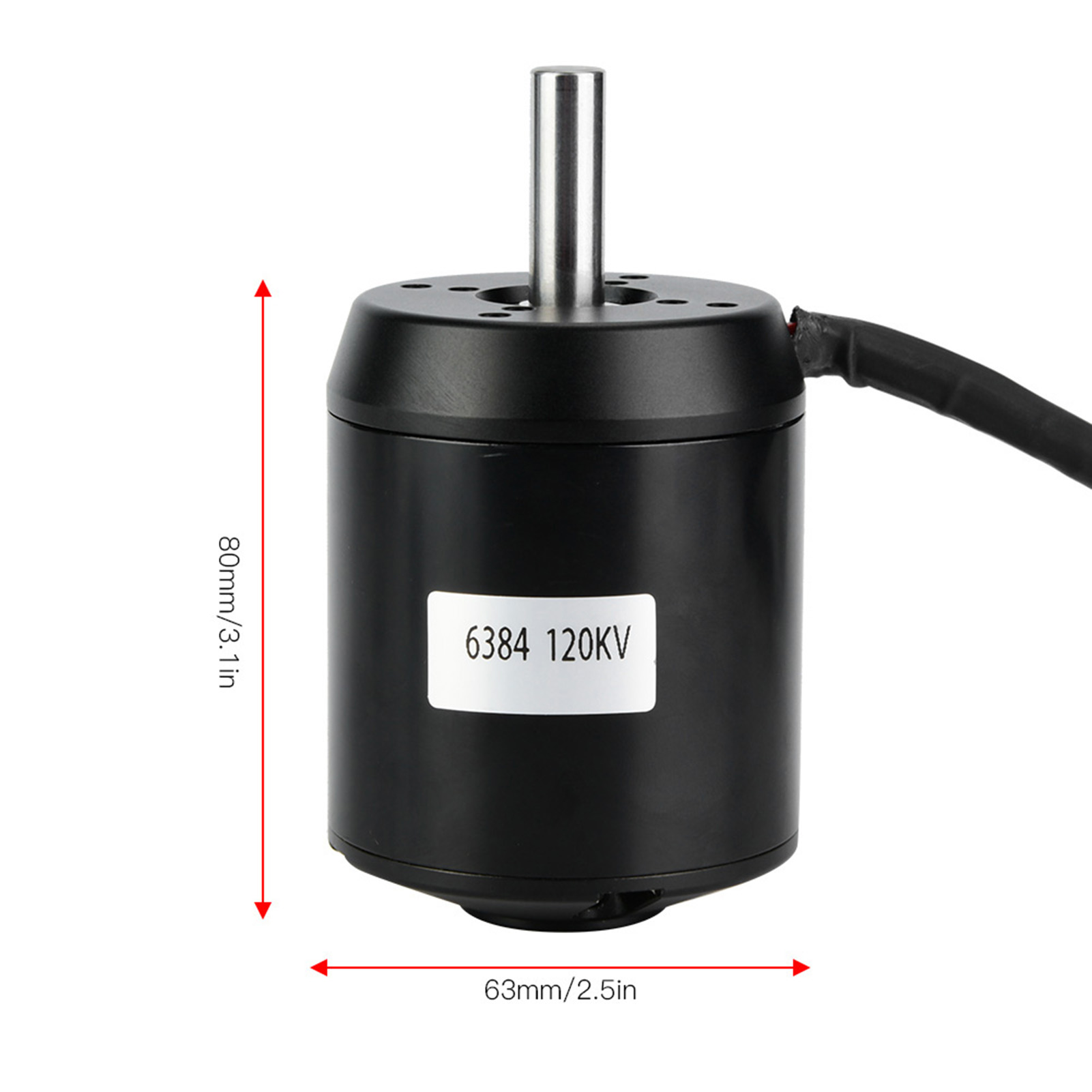 6384 120KV BLDC Außenläufer Bü – 6384 Brushless Motor Sensored Bewertung und Preis