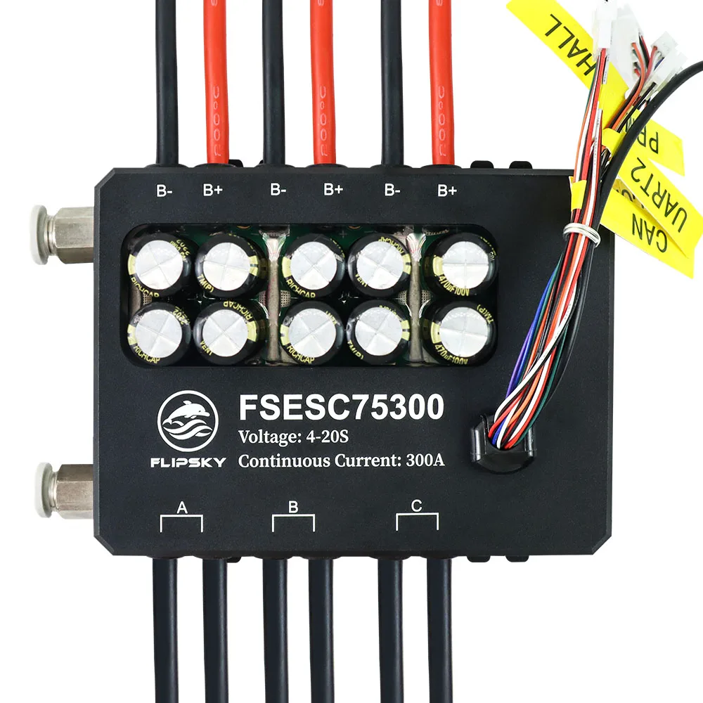 VoltSFlipsky Fsesc 75300 84V H – Vesc 75300 High Current Esc Bewertung und Preis