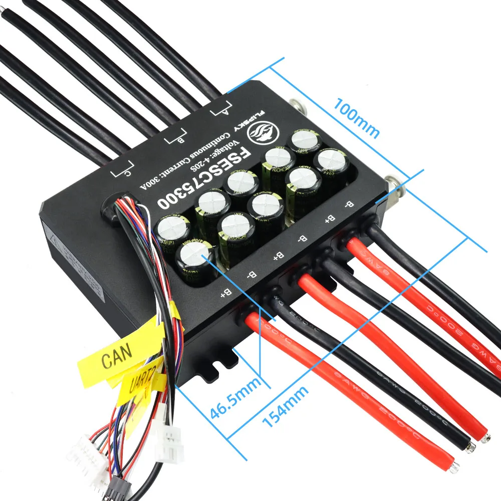 VoltSFlipsky Fsesc 75300 84V H – Vesc 75300 High Current Esc Bewertung und Preis