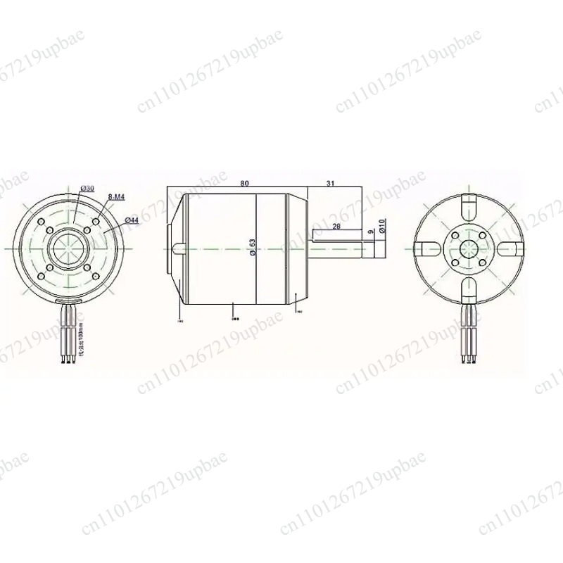 6384 150KV 200KV Sensorgesteue – 6384 Brushless Motor Sensored Bewertung und Preis